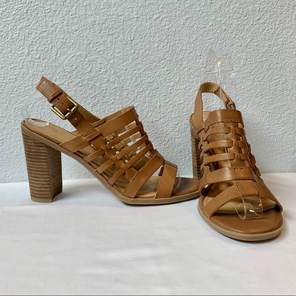 FRANCO SARTO | Brown Darina Block Heel